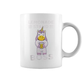 Lemonade Stand Boss Unicorn Girls Coffee Mug - Monsterry UK