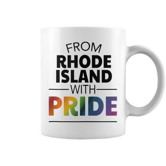 Lgbt Rhode Island Gay Pride Coffee Mug | Mazezy