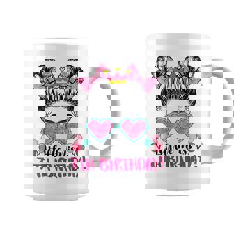 Little Miss 7Th Birthday Donut Girls Birthday 7 Years Old Coffee Mug