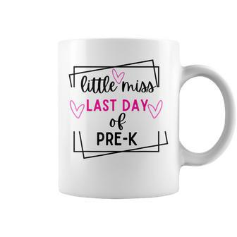 Little Miss Last Day Of Pre K Pre Kindergarten Prek Coffee Mug - Thegiftio UK