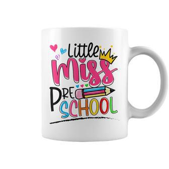 Little Miss Preschool Back To School Preschool Girls Coffee Mug - Seseable