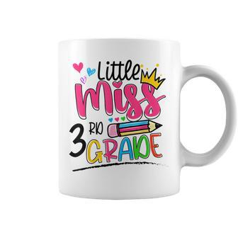 Little Miss Third Grade Back To School 3Rd Grader Girl Coffee Mug | Mazezy DE