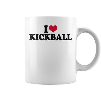 I Love Kickball Coffee Mug | Mazezy