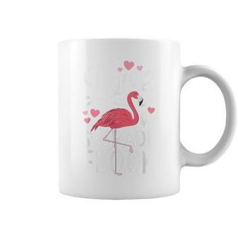 Love My 5Th Grade Flock Flamingo Teacher Elementary Gift Gifts For Teacher Funny Gifts Coffee Mug | Mazezy