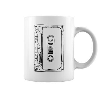 Love Retro Mixtape 80'S Blank Cassette Tape Coffee Mug | Mazezy