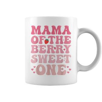 Mama Of The Berry Sweet Birthday Gifts Girl Sweet Strawberry Coffee Mug - Seseable