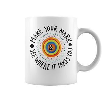 Make Your Mark International Dot Day Girls Boys Colorful Coffee Mug | Mazezy