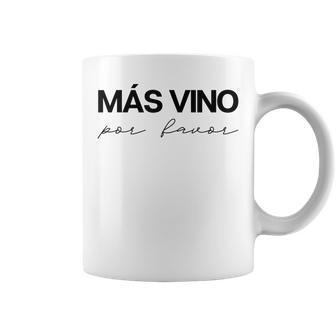 Mas Vino Por Favor More Wine Please Cinco De Mayo Coffee Mug - Thegiftio UK