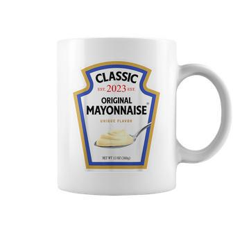 Mayonnaise Diy Halloween Costume Matching Group Couple Mayo Coffee Mug - Seseable
