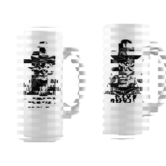 Meowdy Cat Cowboy Country Cat Cowboy Hat Vintage Coffee Mug | Mazezy