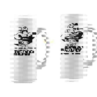 Meowdy Mashup Between Meow And Howdy Cat Meme Coffee Mug - Thegiftio
