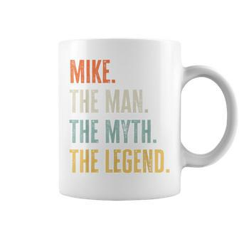 Mike Man Myth Legend Funny Best Name Mike Coffee Mug | Mazezy