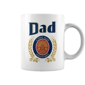 Miller Dad A Fine Man And Patriot Fathers Day Coffee Mug | Mazezy