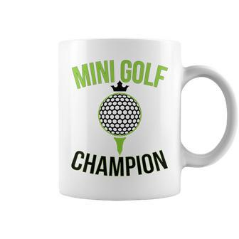 Mini Golf Miniature Golfing Champion Golfer Coffee Mug | Mazezy