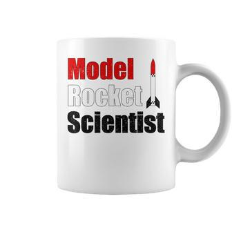 Model Rocket Scientist Rocketry Hobby Coffee Mug | Mazezy