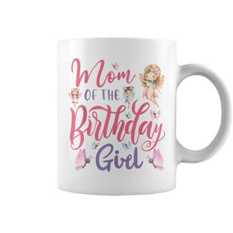Mom Of The Birthday Girl Fairy 1St Birthday Girl Fairy Coffee Mug | Mazezy