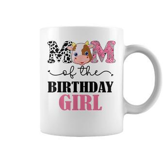 Mom Of The Birthday Girl Farm Cow Mommy Mama 1St Coffee Mug | Mazezy