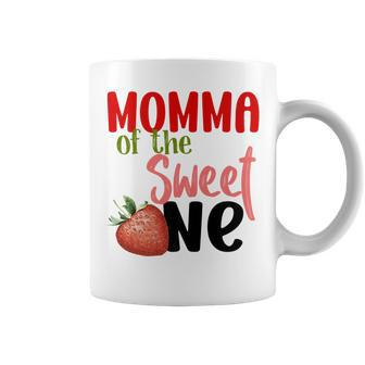 Momma The Sweet One Strawberry Birthday Family Party Coffee Mug - Monsterry AU
