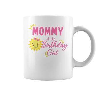 Mommy Of Sunshine 1St Birthday Sunshine Girl Birthday Coffee Mug | Mazezy