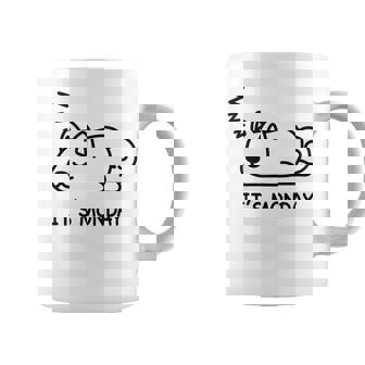 Monday Funny Sleeping Dog Corgi I Hate Monday Coffee Mug | Mazezy