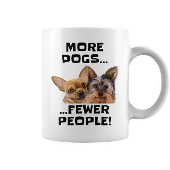 More Dogs Fewer People Coffee Mug - Thegiftio UK