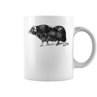 Musk Ox Arctic Buffalo Muskox Bovidae Coffee Mug | Mazezy