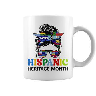National Hispanic Heritage Month Messy Bun Coffee Mug - Seseable