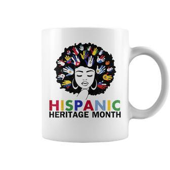 National Hispanic Heritage Month Messy Bun For Man Coffee Mug - Seseable