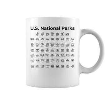 National Park Icons Coffee Mug - Thegiftio UK