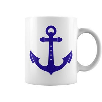 Nautical Anchor Cute Design For Sailors Boaters & Yachting Coffee Mug | Mazezy
