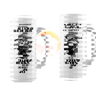Never Underestimate An Old Man Who Loves Fishing July Coffee Mug - Seseable