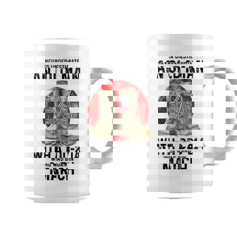 Never Underestimate An Old Man With A Dd214 March Coffee Mug - Seseable