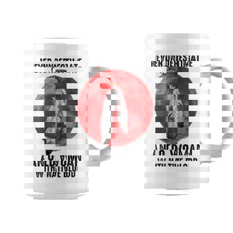 Never Underestimate An Old Woman With Native Blood Feathers Gift For Womens Coffee Mug | Mazezy