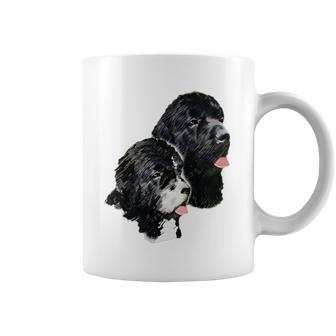 Newfoundland Dogs Including Landseer Coffee Mug | Mazezy