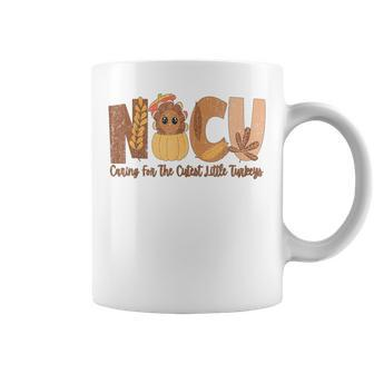 Nicu Fall Thanksgiving Nicu Nurse Caring For The Cutest Litt Coffee Mug - Monsterry UK