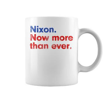 Nixon Now More Than Ever Distressed Coffee Mug - Thegiftio UK