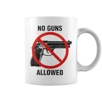 No Guns Allowed Coffee Mug | Mazezy