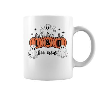 Nurse Labor And Delivery Ld Boo Crew Halloween Ghost Pumpkin Coffee Mug - Monsterry DE