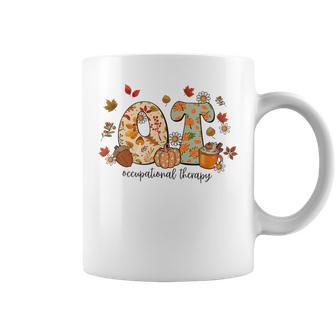 Occupational Therapy Ot Autumn Fall Special Education Ota Coffee Mug - Seseable