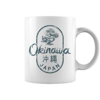 Okinawa Japan Bonsai Tree Japanese Vintage Coffee Mug | Mazezy