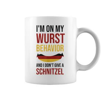 Oktoberfest German Funny Octoberfest Wurst Behavior Coffee Mug - Thegiftio UK