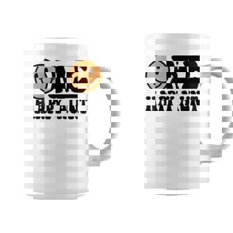 One Happy Dude 1St Birthday One Cool Aunt Family Matching Coffee Mug - Seseable