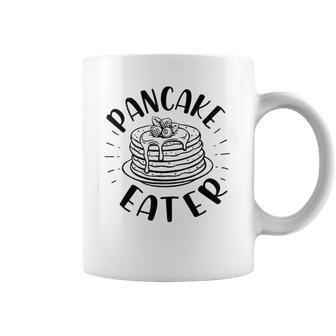 Pancake Eater Dad Son Matching Family Fathers Day Coffee Mug | Mazezy