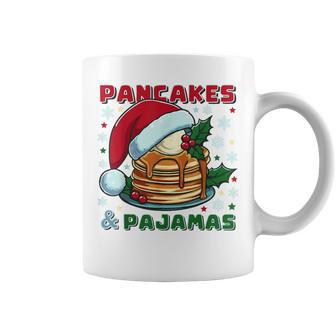 Pancakes And Pajamas Fluffy Buttermilk Cake Santa Christmas Coffee Mug | Mazezy