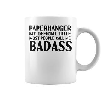 Paperhanger Badass Gift Idea | Paper Hanger Coffee Mug | Mazezy