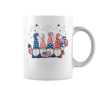 Patriotic Gnomes Fireworks Usa Independence Day 4Th Of July Coffee Mug | Mazezy