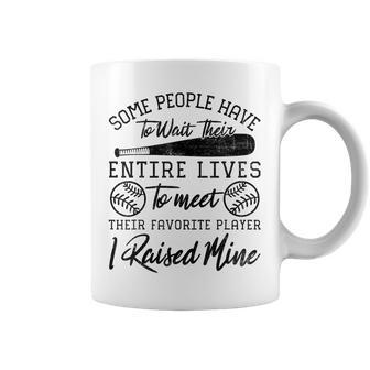 Some People Have To Wait Their Entire Lives Baseball Dad Coffee Mug | Mazezy UK