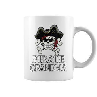 Pirate Grandma Funny Costume Gift For Womens Gift For Women Coffee Mug - Thegiftio UK