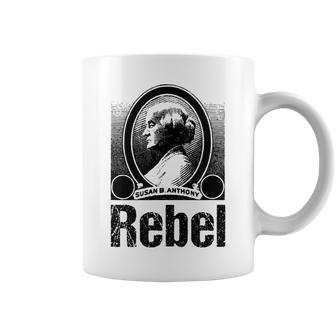 Political Rebel Susan B Anthony Women's History Coffee Mug | Mazezy