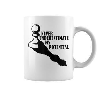 My Potential Pawn Quote Chess Lover Children Coffee Mug | Mazezy